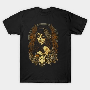 Night of the Kitsune Mask T-Shirt